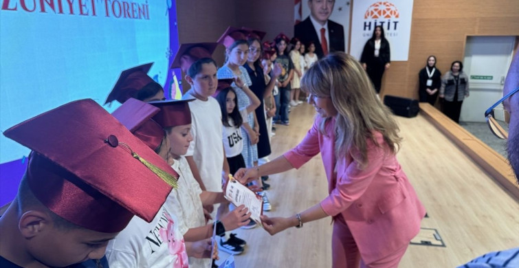 Hitit Çocuk Üniversitesi Mezuniyet Töreni Gerçekleşti