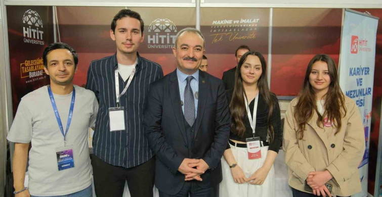 Hitit Üniversitesi OKAF Fuarında İlgi Odağı Oldu