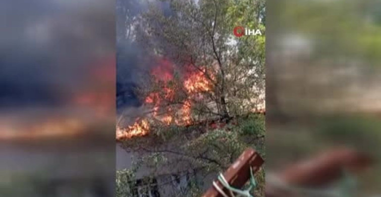 Hizan’da kereste atölyesi yangını: ev ve mezarlık zarar gördü
