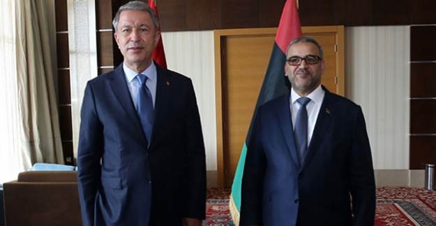 Hulusi Akar, El-Meşri ile Görüştü