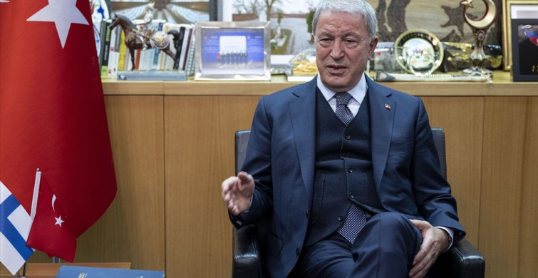 Hulusi Akar, Finlandiya Büyükelçisi Hamalainen ile Görüştü