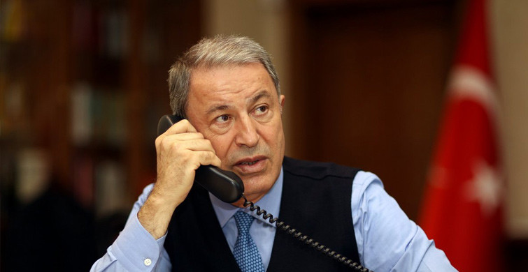 Hulusi Akar'dan ABD'li Mevkidaşı İle Görüşme