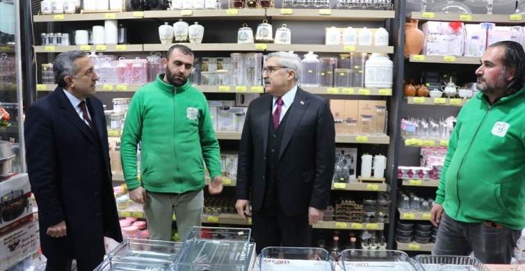 Hüseyin Yayman Van'da Esnaf Ziyaretinde Bulundu