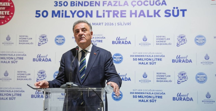 İBB 50 Milyon Litre Halk Süt Dağıtımını Tanıttı