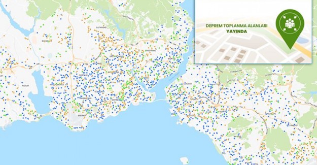 İBB, Acil Toplanma ve Geçici Barınma Alanlarını Duyurdu