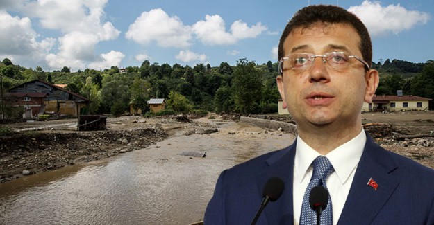 İBB, Düzce'ye Sel Felaketi Nedeniyle Yardım Gönderdi