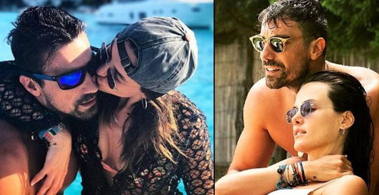 İbrahim Çelikkol  Aşk Dolu Pozlarıyla Sosyal Medyayı Salladı