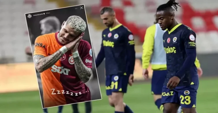 Icardi'den Fenerbahçe maçı sonrası olay paylaşım: Şampiyonluk yarışında tansiyon yükseliyor!