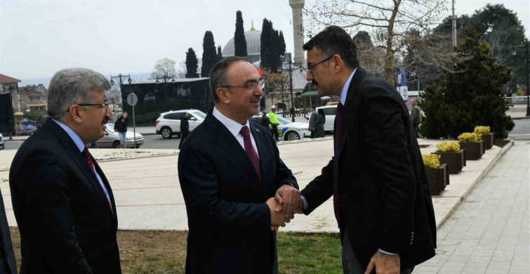 İçişleri Bakan Yardımcısı Ali Çelik Tekirdağ'da Temaslarda Bulundu