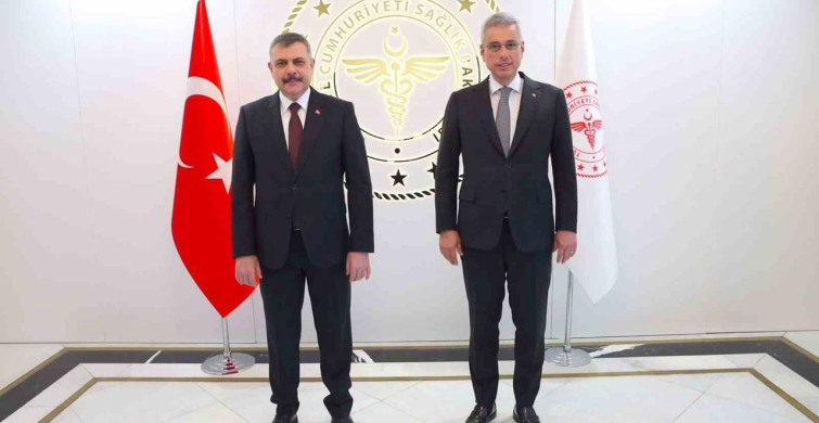 İçişleri Bakanı Çiftçi, Sağlık Bakanı Memişoğlu ile bir araya geldi