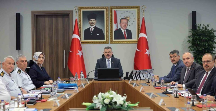 İçişleri Bakanı Mustafa Çiftçi, NATO Zirvesi öncesi güvenlik toplantısına katıldı