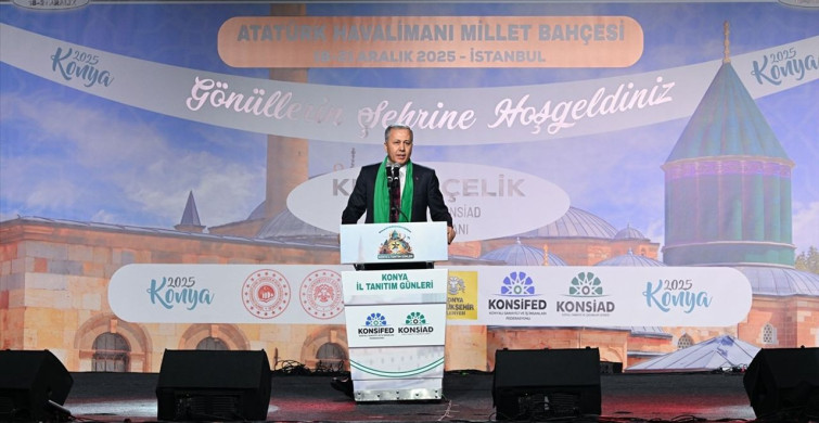 İçişleri Bakanı Yerlikaya, Konya İl Tanıtım Günleri'nde Önemli Mesajlar Verdi
