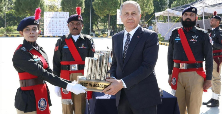 İçişleri Bakanı Yerlikaya, Pakistan Ulusal Polis Akademisi Mezuniyet Törenine Katıldı