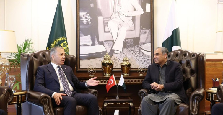 İçişleri Bakanı Yerlikaya, Pakistanlı Mevkidaşı ile Görüştü