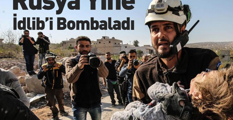 İdlib'den Türkiye Sınırına 36 Bin Sivil Göç Etti