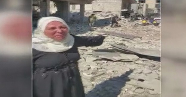 İdlibli Kadının Yardım Çığlığı