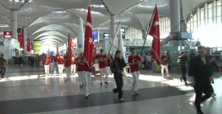 İGA İstanbul Havalimanı'nda 19 Mayıs Kutlaması