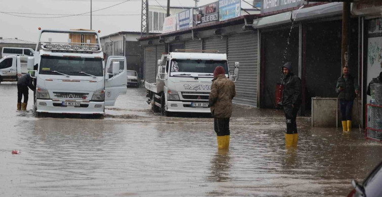 Iğdır Küçük Sanayi Sitesi'nde Sel Baskını