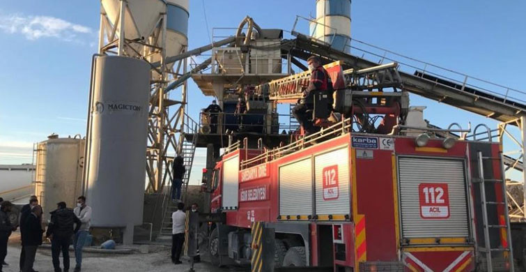 Iğdır’da Beton Mikserine Sıkışan İşçi Hayatını Kaybetti