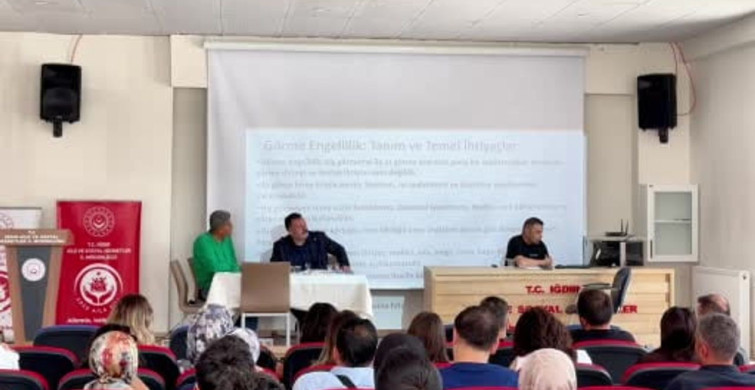 Iğdır'da Engelli Bireylerle İletişim ve Erişilebilirlik Eğitimi Düzenlendi