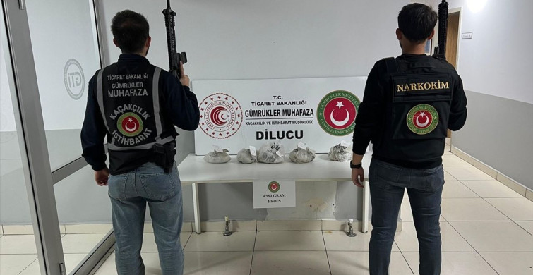 Iğdır'da Eroin Operasyonu: 4,98 Kilo Ele Geçirildi