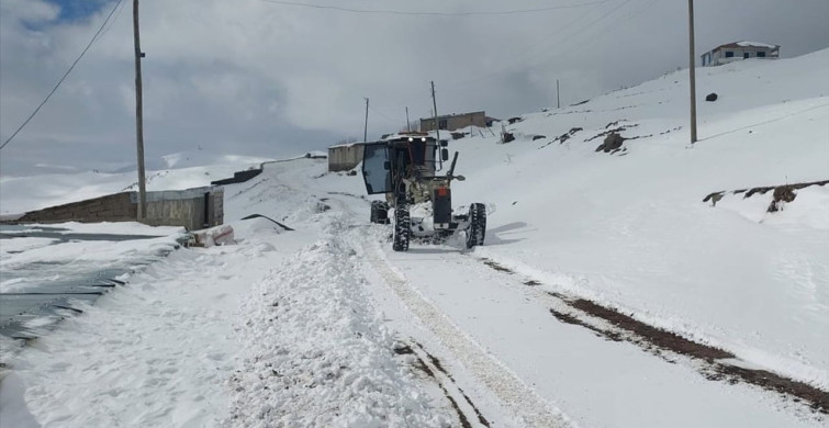 Iğdır'da Kapanan Köy Yolları Yeniden Ulaşıma Açıldı