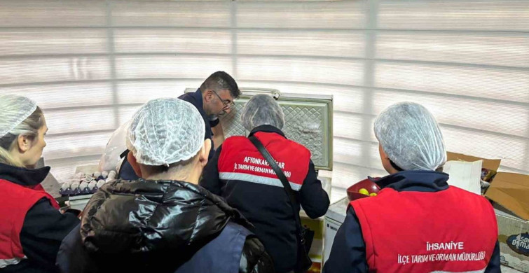 İhsaniye'de Gıda Denetim Faaliyetleri