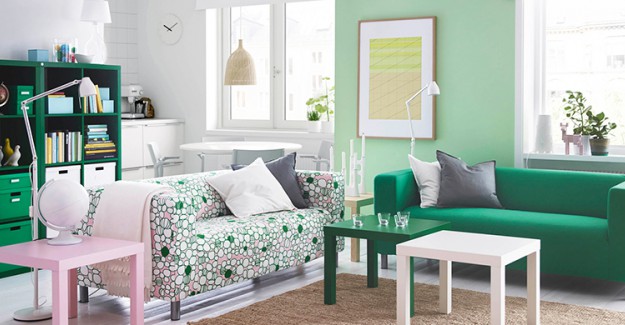 IKEA Oturma Odası Dekorasyonu