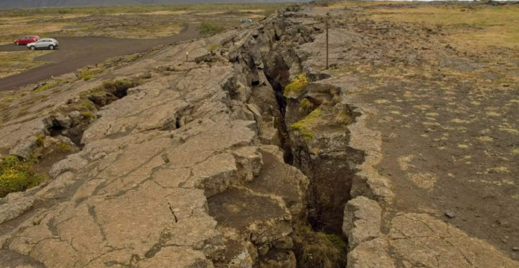 İki fayda 492 kilometre kırılma oldu: 2013 yılına ait harita güncelleniyor