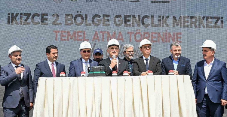 İkizce 2. Bölge Gençlik Merkezinin Temeli Atıldı