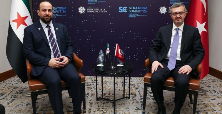 İletişim Başkanı Duran, Suriye Enformasyon Bakanı ile Görüştü