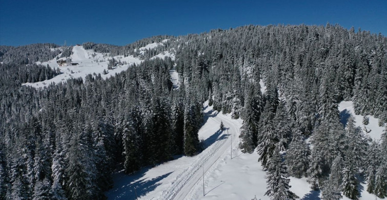 Ilgaz Dağı'nda Kar Yağışı Sonrası Büyüleyici Manzaralar