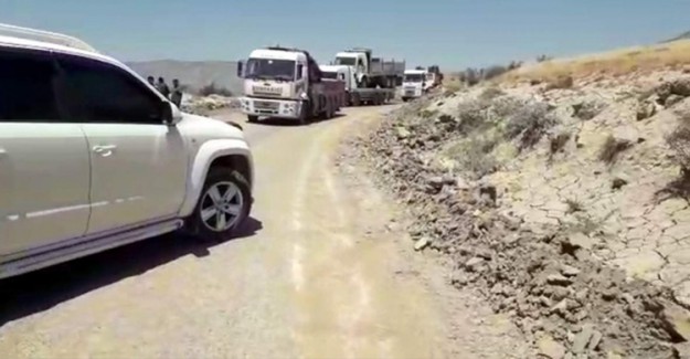 Ilısu Baraj Kapaklarının Açılmasıyla Yol Trafiğe Kapandı