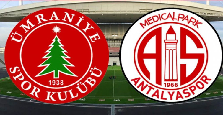 İlk galibiyetleri için sahadalar: Ümraniyespor Antalyaspor maçı ne zaman ve hangi kanalda? Bugün oynanacak Ümraniyespor Antalyaspor maçı hakemi kim?