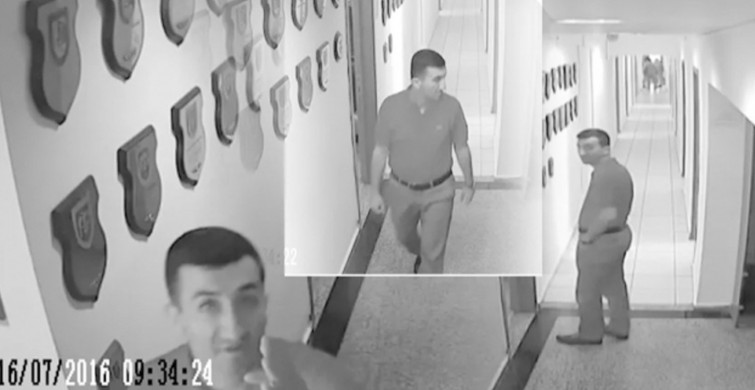 İlk Kez Ortaya Çıkan Görüntüler! Darbeci Yarbay Akıncı Üssü'nden Böyle Kaçtı