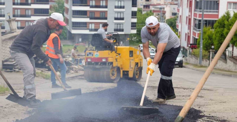 İlkadım'da Asfalt Yama Çalışmaları Başladı