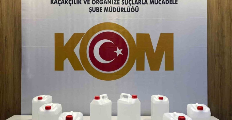 İlkadım'da Etil Alkol Operasyonu: 40 Litre Ele Geçirildi