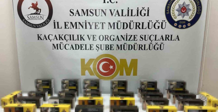 İlkadım'da Kaçak Sigara Operasyonu