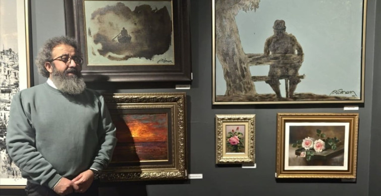 İmam Adnan Yıldırım'ın 'Nar-ı İstanbul' Sergisi