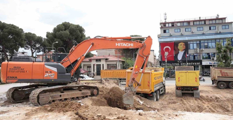 İncirliova’nın Yeni Meydan Projesi Başlıyor