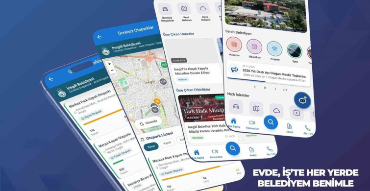 İnegöl Belediyesi'nin Yenilenen Mobil Uygulaması: Senin Belediyen