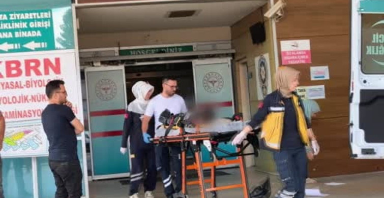 İnegöl'de kamyonun altında kalan bisikletli çocuk ağır yaralandı