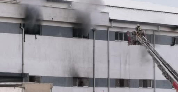 İnegöl'de Mobilya Fabrikasında Yangın Çıktı