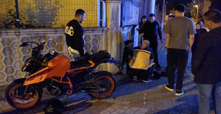 İnegöl'de Motosiklet Kazası: Bir Yaralı