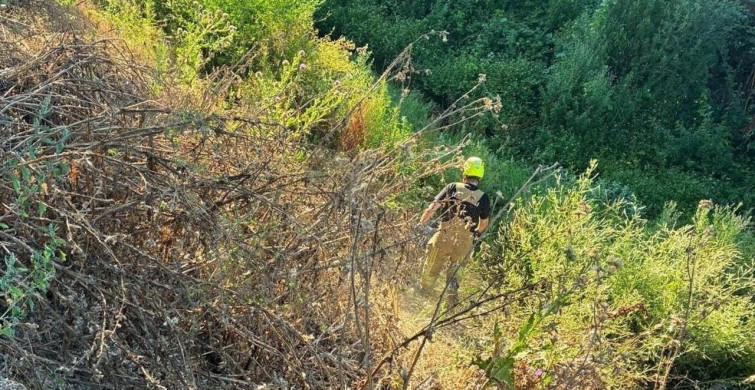 İnegöl'de motosiklet kazası: Genç kadın yaralandı