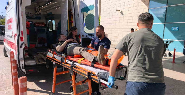 İnegöl'de orman işçisi uçuruma düştü