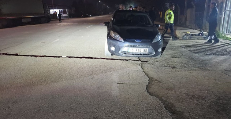 İnegöl'de Skuter Kazası: Sürücü Ağır Yaralı