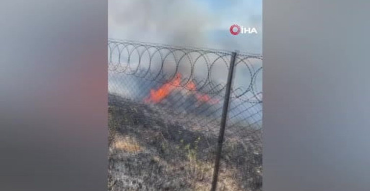 İnegöl'deki yangında 100 dönüm ekili alan zarar gördü