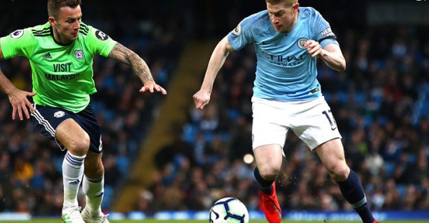İngiltere Premier Lig 33. Hafta: Manchester City 2-0 Cardiff City (Maç Sonucu)