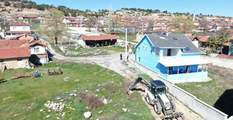 İnönü'de Altyapı Çalışmaları Aralıksız Devam Ediyor